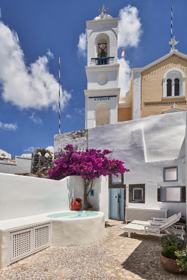 2 Bedroom Charming Villa With Outdoors Jacuzzi Megalochori  Exterior foto