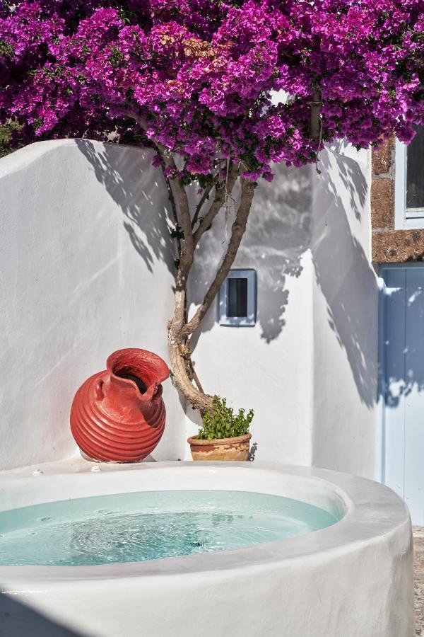2 Bedroom Charming Villa With Outdoors Jacuzzi Megalochori  Exterior foto